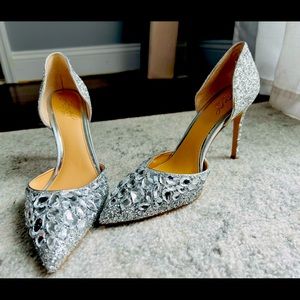 Jewel by Badgley Miscka Rhinestone Heels